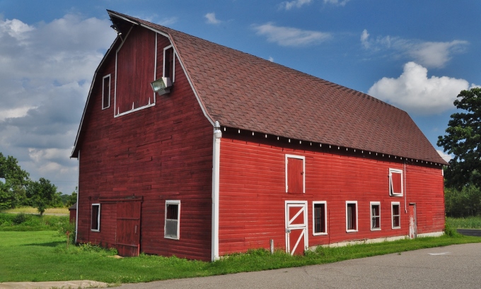 red barn
  